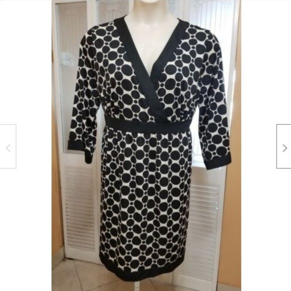 ladies black and white dresses